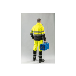 EXTER KURTKA OSTRZEGAWCZA SOFTSHELL ŻÓŁTA